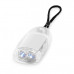 Chaveiro. ABS e PP. Com 2 LEDs. Incluso pilhas.