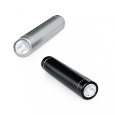 Bateria portátil - Alumínio - Com lanterna. 97373